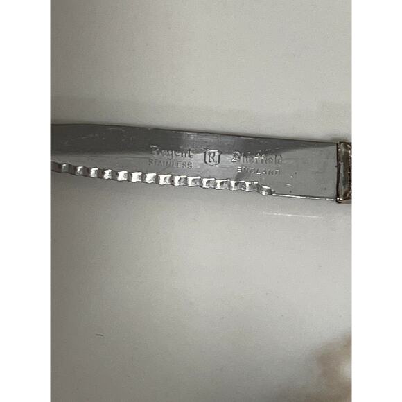 Set of 3 Regent Sheffield England Steak Knives – Vintage Stainless Steel - Picture 3 of 5
